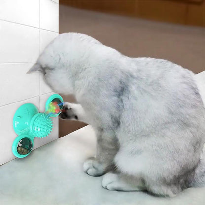 Scratch Hair Windmill Cat Toy