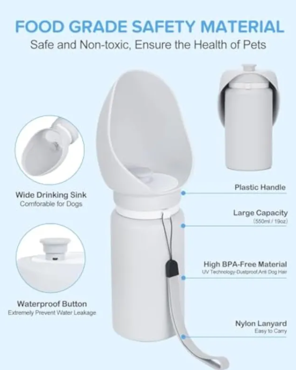 Portable Dog Water Bottle