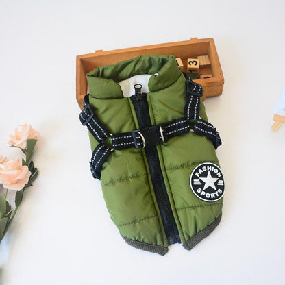 Waterproof Dog Harness Jacket