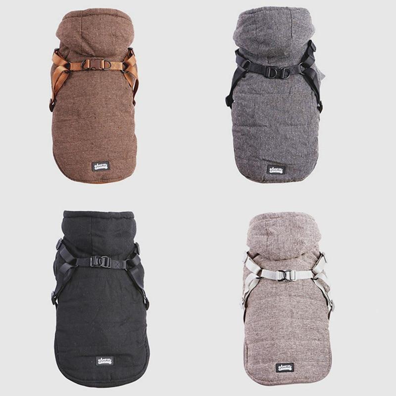 Fleece Padded Dog Harness Coat